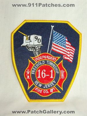 Independent Fire Company Number 1 (New Jersey)
Thanks to Walts Patches for this picture.
Keywords: co. #1 freehold township twp. 16-1 90
