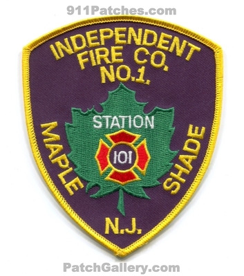 Independent Fire Company Number 1 Station 101 Maple Shade Patch (New Jersey)
Scan By: PatchGallery.com
Keywords: co. no. #1 department dept.