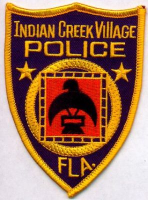 Indian Creek Village Police
Thanks to EmblemAndPatchSales.com for this scan.
Keywords: florida