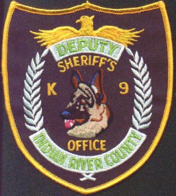 Indian River County Sheriff's Office Deputy K-9
Thanks to EmblemAndPatchSales.com for this scan.
Keywords: florida sheriffs k9