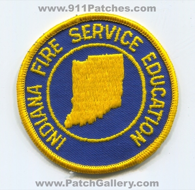 Indiana Fire Service Education Patch (Indiana)
Scan By: PatchGallery.com
Keywords: academy school