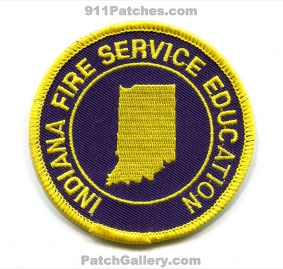 Indiana Fire Service Education Patch (Indiana)
Scan By: PatchGallery.com
Keywords: department dept.