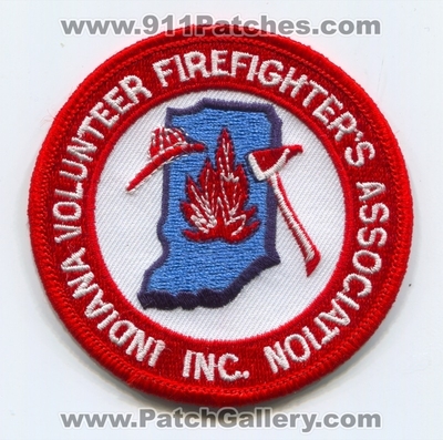 Indiana Volunteer Firefighters Association Inc Patch (Indiana)
Scan By: PatchGallery.com
Keywords: vol. ffs assn. inc. fire department dept.