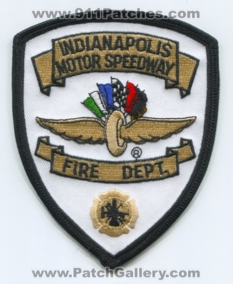 Indianapolis Motor Speedway Fire Department Patch (Indiana)
Scan By: PatchGallery.com
Keywords: dept. nascar indy 500