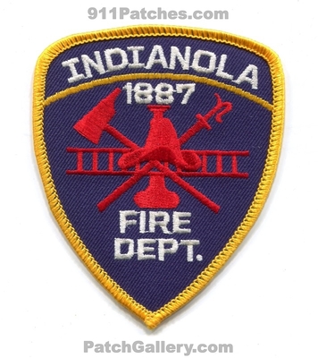 Indianola Fire Department Patch (Mississippi)
Scan By: PatchGallery.com
Keywords: dept. 1887