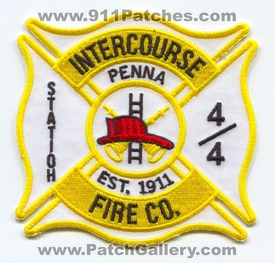 Intercourse Fire Company Station 44 Patch (Pennsylvania) (Error)
Scan By: PatchGallery.com
Error: Statioh
Keywords: co. penna department dept. est. 1911
