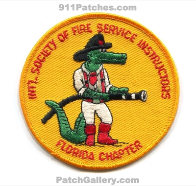 International Society of Fire Service Instructors Florida Chapter Patch (Florida)
Scan By: PatchGallery.com
Keywords: intl.