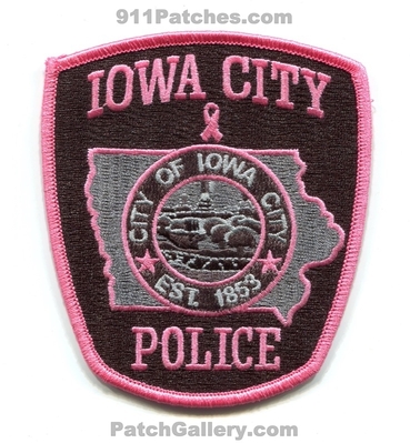Iowa City Police Department Patch (Iowa)
Scan By: PatchGallery.com
Keywords: of dept. est. 1853