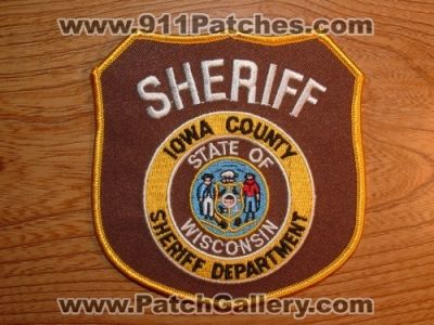 Iowa County Sheriff's Department (Wisconsin)
Picture By: PatchGallery.com
Keywords: sheriffs dept.