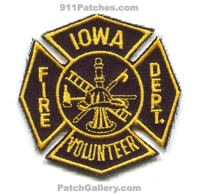 Iowa Fire Department Patch (Louisiana)
Scan By: PatchGallery.com
Keywords: vol. dept.