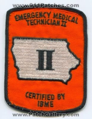 Iowa State EMT II (Iowa)
Scan By: PatchGallery.com
Keywords: ems certified emergency medical technician ll 2 by ibme