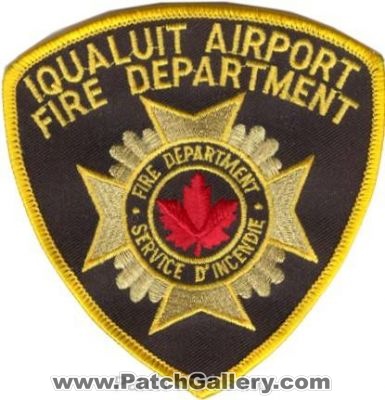 Iqualuit Airport Fire Department (Canada NU)
Thanks to zwpatch.ca for this scan.
