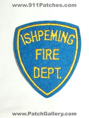 Ishpeming Fire Department (Michigan)
Thanks to Walts Patches for this picture.
Keywords: dept.