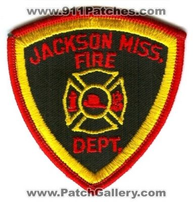 Jackson Fire Department (Mississippi)
Scan By: PatchGallery.com
Keywords: dept. miss.