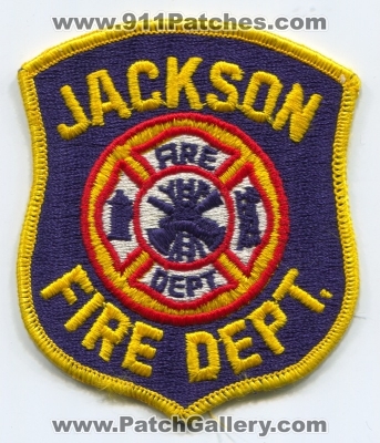 Jackson Fire Department Patch (Michigan)
Scan By: PatchGallery.com
Keywords: dept.