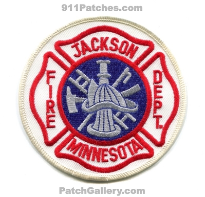 Jackson Fire Department Patch (Minnesota)
Scan By: PatchGallery.com
Keywords: dept.