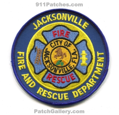 Jacksonville Fire and Rescue Department Patch (Florida)
Scan By: PatchGallery.com
Keywords: city of jfrd dept.