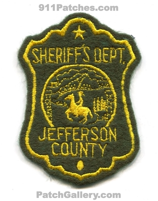 Jefferson County Sheriffs Department Patch (Colorado)
Scan By: PatchGallery.com
Keywords: co. dept. office