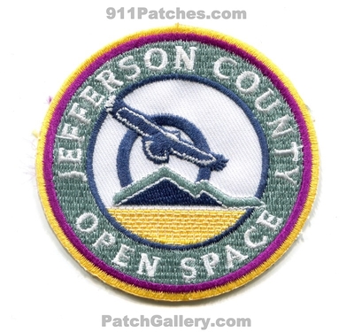 Jefferson County Open Space Parks Ranger Patch (Colorado)
Scan By: PatchGallery.com
Keywords: co. police sheriffs