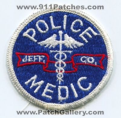 Jefferson County Police Department Paramedic (Kentucky)
Scan By: PatchGallery.com
Keywords: jeff. co. dept. ems