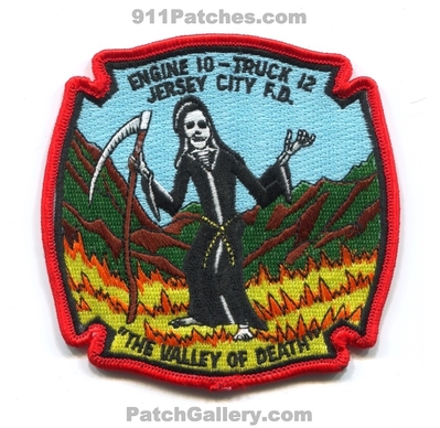 Jersey City Fire Department Engine 10 Truck 12 Patch (New Jersey)
Scan By: PatchGallery.com
Keywords: dept. jcfd j.c.f.d. company co. station the valley of death