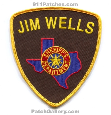 Jim Wells County Sheriffs Department Patch (Texas)
Scan By: PatchGallery.com
Keywords: co. dept. office