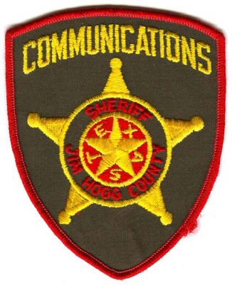 Jimm Hogg County Sheriff Communications (Texas)
Scan By: PatchGallery.com
