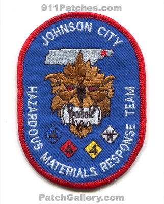 Johnson City Fire Department Hazardous Materials Response Team Patch (Tennessee)
Scan By: PatchGallery.com
Keywords: dept. hazmat haz-mat hmrt