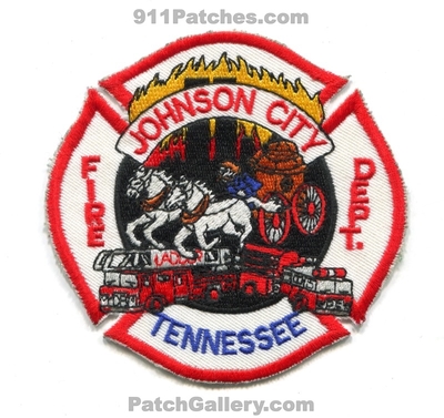 Johnson City Fire Department Patch (Tennessee)
Scan By: PatchGallery.com
Keywords: dept.