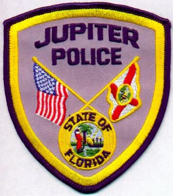 Jupiter Police
Thanks to EmblemAndPatchSales.com for this scan.
Keywords: florida