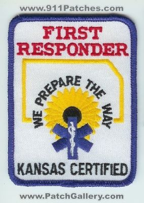 Kansas State Certified First Responder (Kansas)
Thanks to Mark C Barilovich for this scan.
Keywords: ems