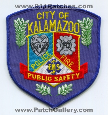 Kalamazoo Fire EMS Police Department of Public Safety (Michigan)
Scan By: PatchGallery.com
Keywords: city of dept. dps