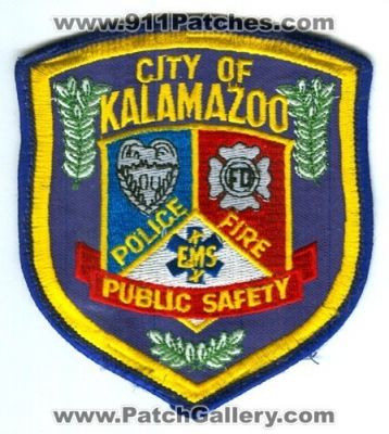 Kalamazoo Fire EMS Police Department of Public Safety (Michigan)
Scan By: PatchGallery.com
Keywords: city of dept. dps fd