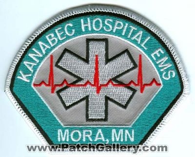 Kanabec Hospital EMS Patch (Minnesota)
[b]Scan From: Our Collection[/b]
Keywords: mora