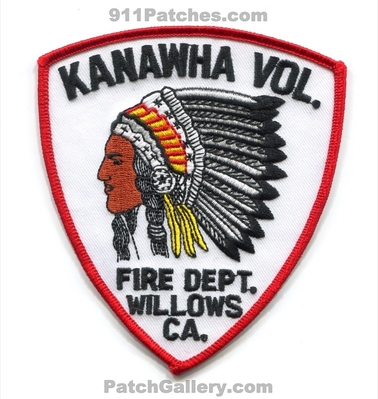 Kanawha Volunteer Fire Department Willows Patch (California)
Scan By: PatchGallery.com
Keywords: vol. dept.