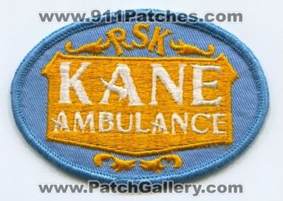 Kane Ambulance (Maine)
Scan By: PatchGallery.com
Keywords: ems