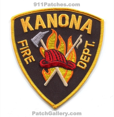 Kanona Fire Department Patch (New York) (Confirmed)
Scan By: PatchGallery.com
Keywords: dept.