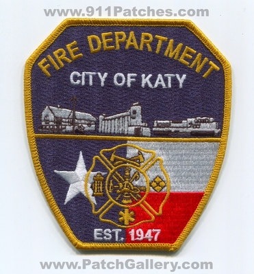 Katy Fire Department Patch (Texas)
Scan By: PatchGallery.com
Keywords: city of dept. est. 1947