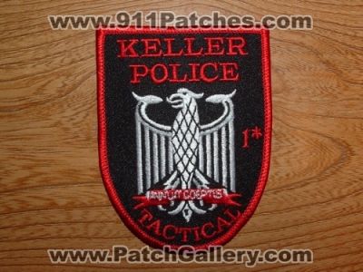 Keller Police Department Tactical (UNKNOWN STATE)
Picture By: PatchGallery.com
Keywords: dept.