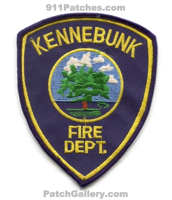 Kennebunk Fire Department Patch (Maine)
Scan By: PatchGallery.com
Keywords: dept.