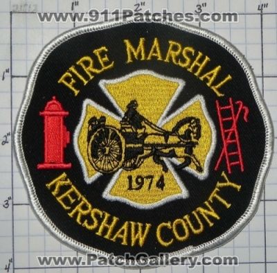 Kershaw County Fire Marshal (South Carolina)
Thanks to swmpside for this picture.
