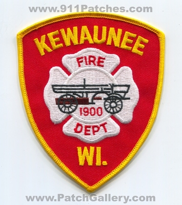 Kewaunee Fire Department Patch (Wisconsin)
Scan By: PatchGallery.com
Keywords: dept. wi. 1900