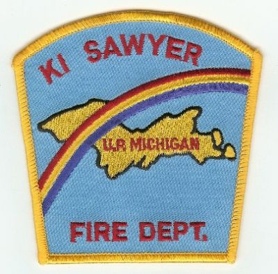 Ki Sawyer Fire Dept
Thanks to PaulsFirePatches.com for this scan.
Keywords: michigan department afb air force base usaf