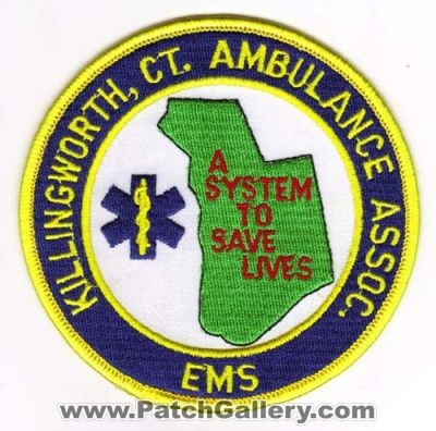 Killingworth Ambulance Association EMS
Thanks to Michael J Barnes for this scan.
Keywords: connecticut