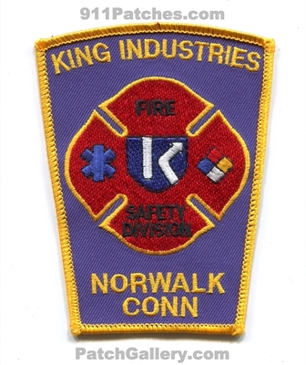 King Industries Chemical Company Fire Safety Division Norwalk Patch (Connecticut)
Scan By: PatchGallery.com
Keywords: co. industrial plant emergency response team ert hazmat haz-mat