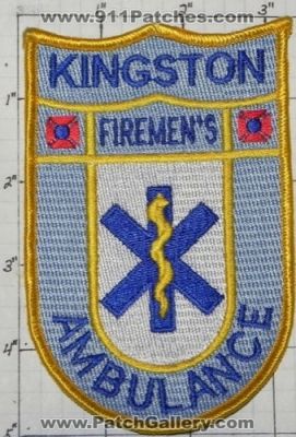 Kingston Firemens Ambulance (Pennsylvania)
Thanks to swmpside for this picture.
Keywords: firemen's ems fire department dept.