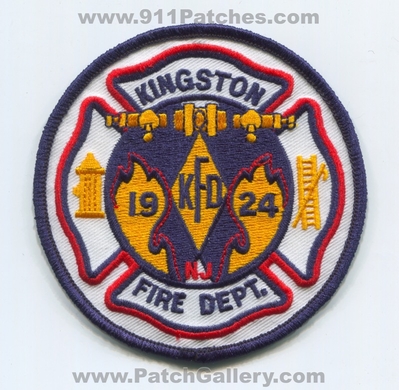 Kingston Fire Department Patch (New Jersey)
Scan By: PatchGallery.com
Keywords: dept. kfd 1924