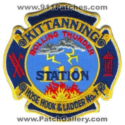 Kittanning Hose Hook And Ladder Number 1 Station 110 (Pennsylvania)
Scan By: PatchGallery.com
Keywords: fire & no.