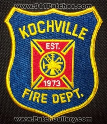 Kochville Fire Department (Michigan)
Thanks to Matthew Marano for this picture.
Keywords: dept.
