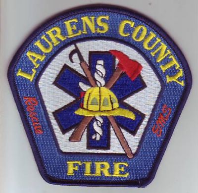 Laurens County Fire (South Carolina)
Thanks to Dave Slade for this scan.
